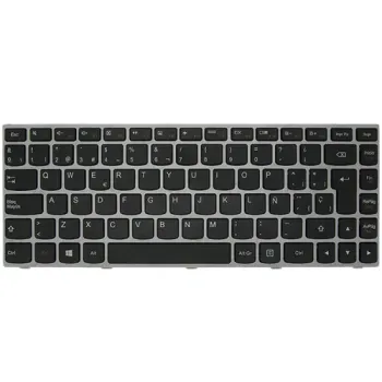 TECLADO LENOVO G40-30 ESPAÑOL NEGRO FRAME PLATA