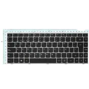 TECLADO LENOVO G40-30 ESPAÑOL NEGRO FRAME PLATA