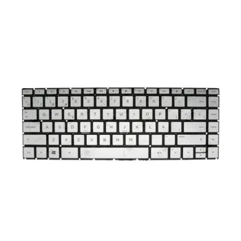 TECLADO HP PAVILION 14-BS RETROILUM ESPAÑOL SILVER