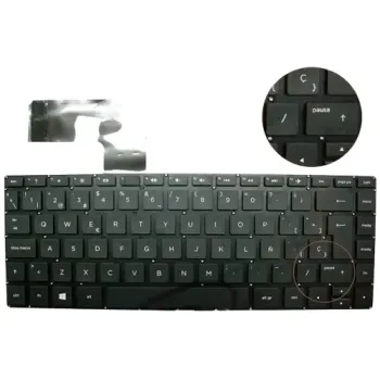 TECLADO HP PAVILION 14-V ESPAÑOL NEGRO TECLA EXTRA