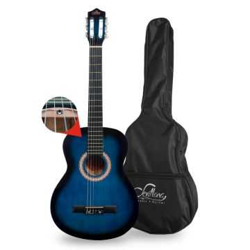 Guitarra Sevillana Clásica 39" Alma Azul/Negro