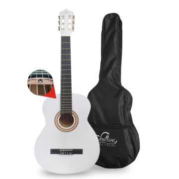 Guitarra Sevillana Clásica 39" Alma Blanco