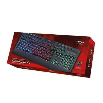 Teclado gamer Dagda USB