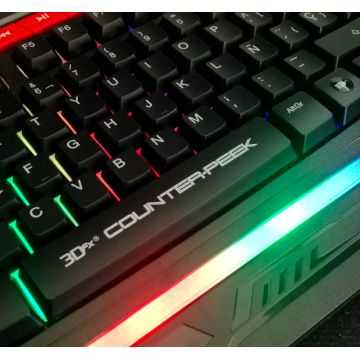 Teclado Gamer MMO Keys Counter-Peek