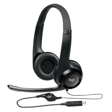 AUDIFONO CON MICROFONO USB H390 981-000014 NEGRO LOGITECH