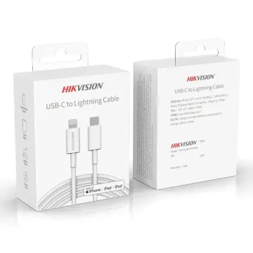 CABLE CARGA/DATOS USB C A LIGHTNING 1MT/HS-HUB-CBC2L HIKVISION