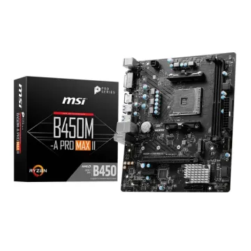 MB S/AM4 B450M-A PRO MAX II MATX/DVI/HDMI/USB3.0/ MSI