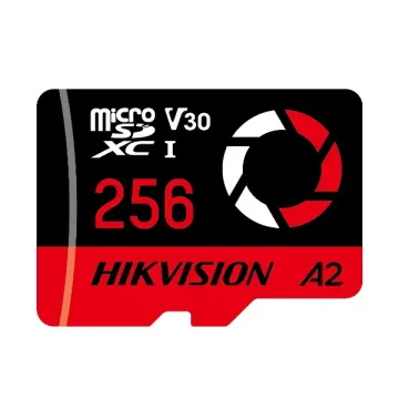 MEMORIA MICRO SD SDXC 256GB/C10/V30/A2/4K HS-TF-E3 256G/180MB/150MB HIKVISION