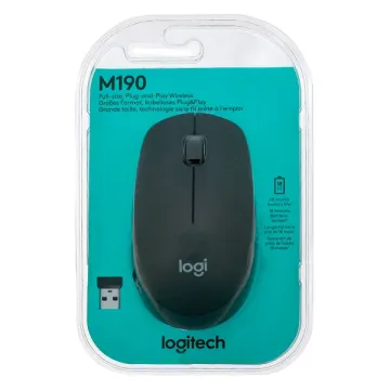 MOUSE INALAMBRICO M190 GRIS/910-005902 LOGITECH