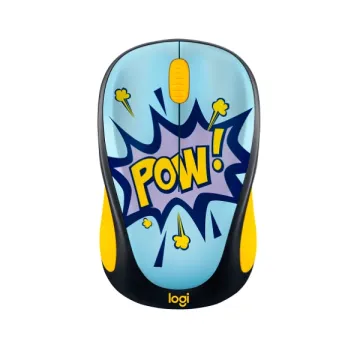 MOUSE INALAMBRICO POW NEGRO/CELESTE M317C / 910-006122 LOGITECH