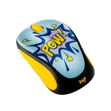 MOUSE INALAMBRICO POW NEGRO/CELESTE M317C / 910-006122 LOGITECH