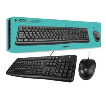 TECLADO/MOUSE USB MK120 NEGRO/920-00428 LOGITECH