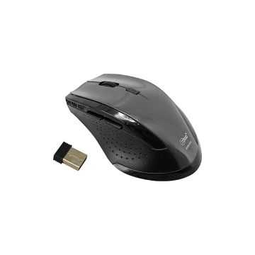 Mouse Ergo shape Ergonomic Wireless 2.4G Negro Mlab