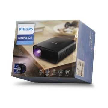 Proyector Philips Neopix 320 Full Hd 250 Lumenes Ansi Negro