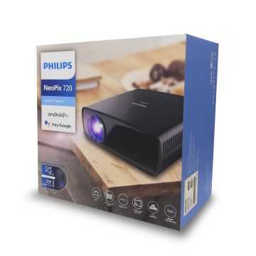 Proyector Philips Neopix 720 Full HD 700 lúmenes ANSI Negro