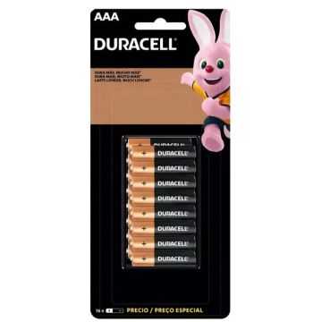 PILA ALCALINA AAA DURACELL BLISTER 16 UNIDADES