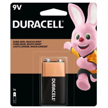 Batería alcalina 9V Duracell