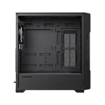 GABINETE GAMER SIEGE BLACK/3 FAN FRONT 1 FAN TRASERO/SIN FUENTE GAMEMAX