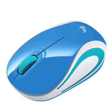 MOUSE INALAMBRICO M187 AZUL/910-005360 LOGITECH